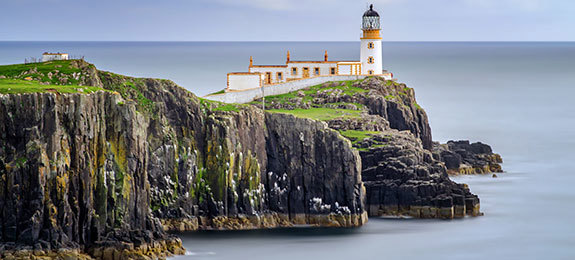 Clifftop lighthouse
