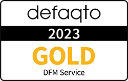 Defaqto DFM Gold Service award 2023