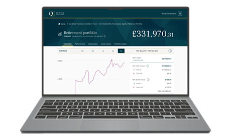 Quilter Cheviot Portal desktop image